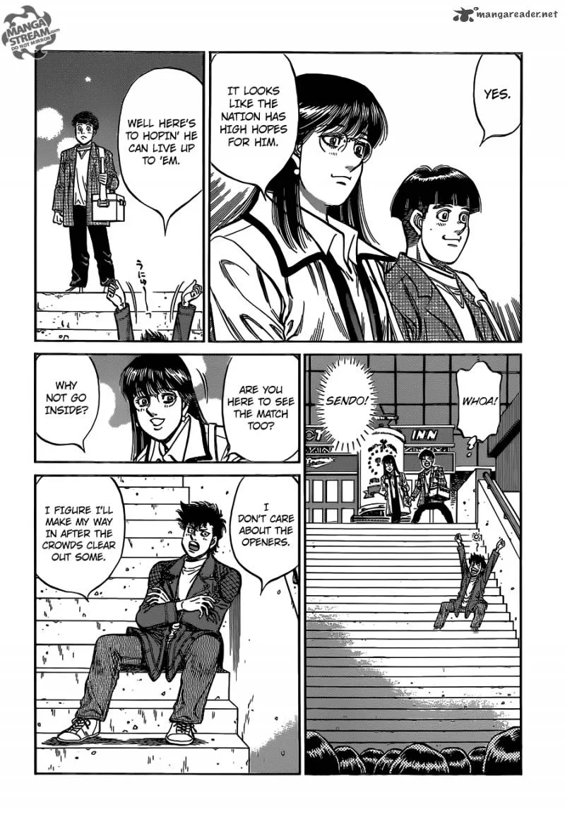 Hajime no Ippo Chapter 1021 page 11