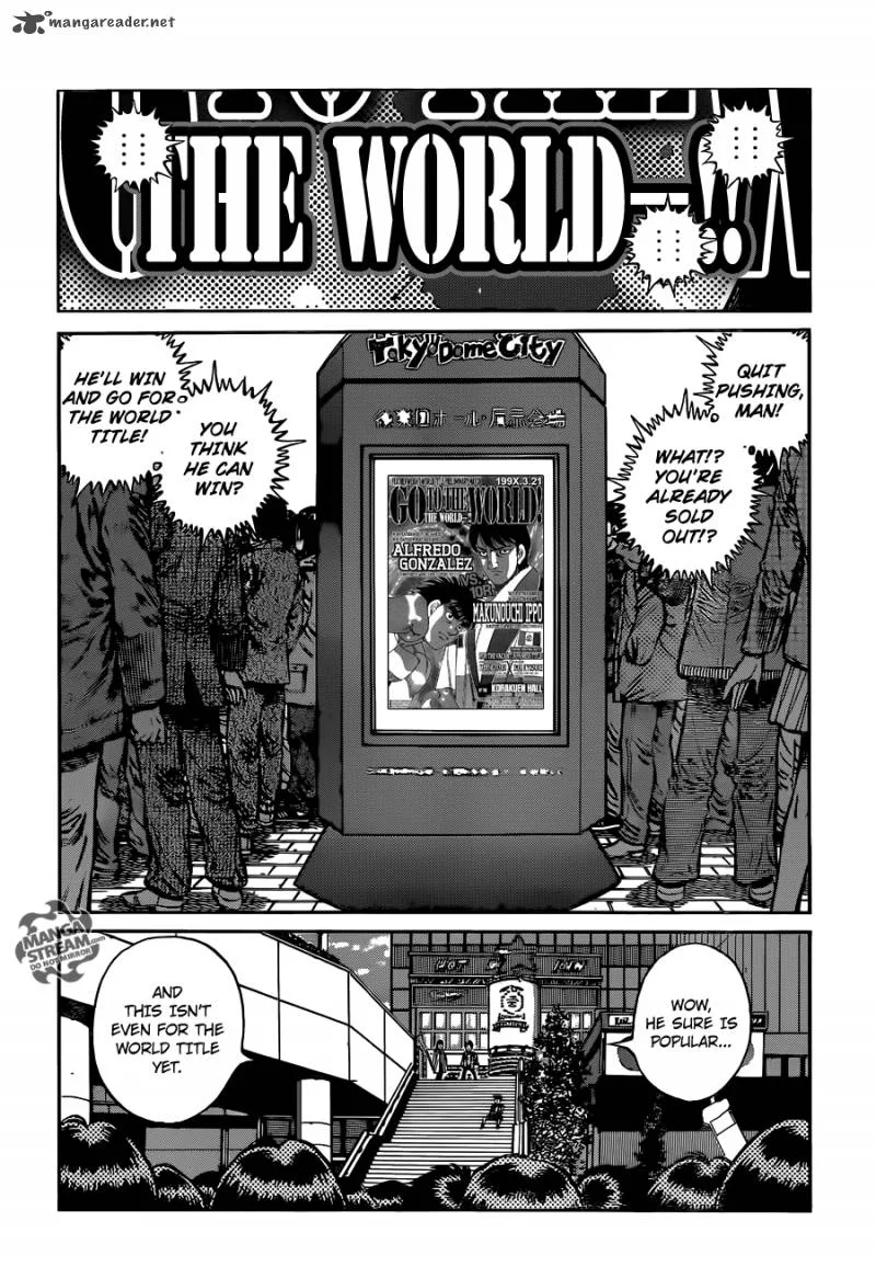 Hajime no Ippo Chapter 1021 page 10