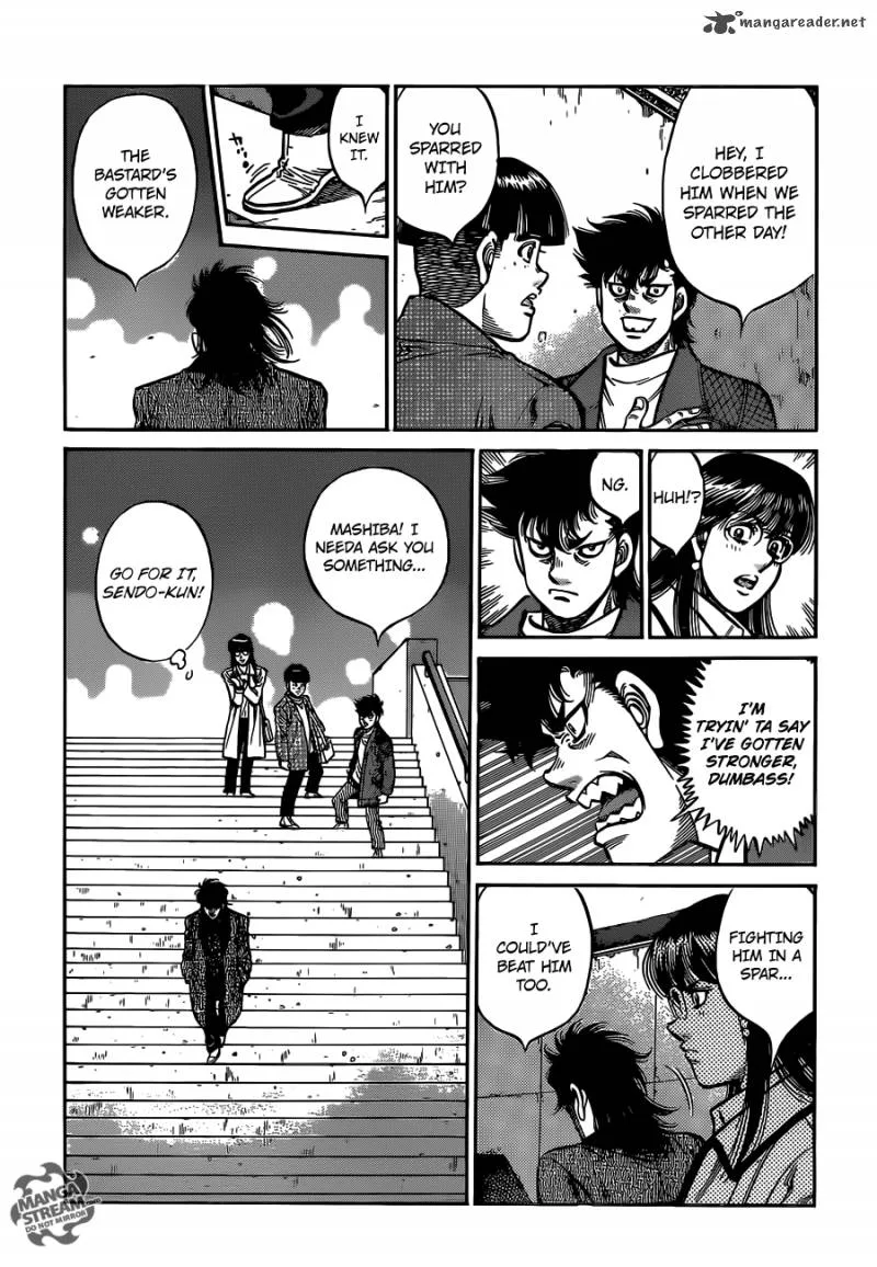 Hajime no Ippo Chapter 1021 page 14