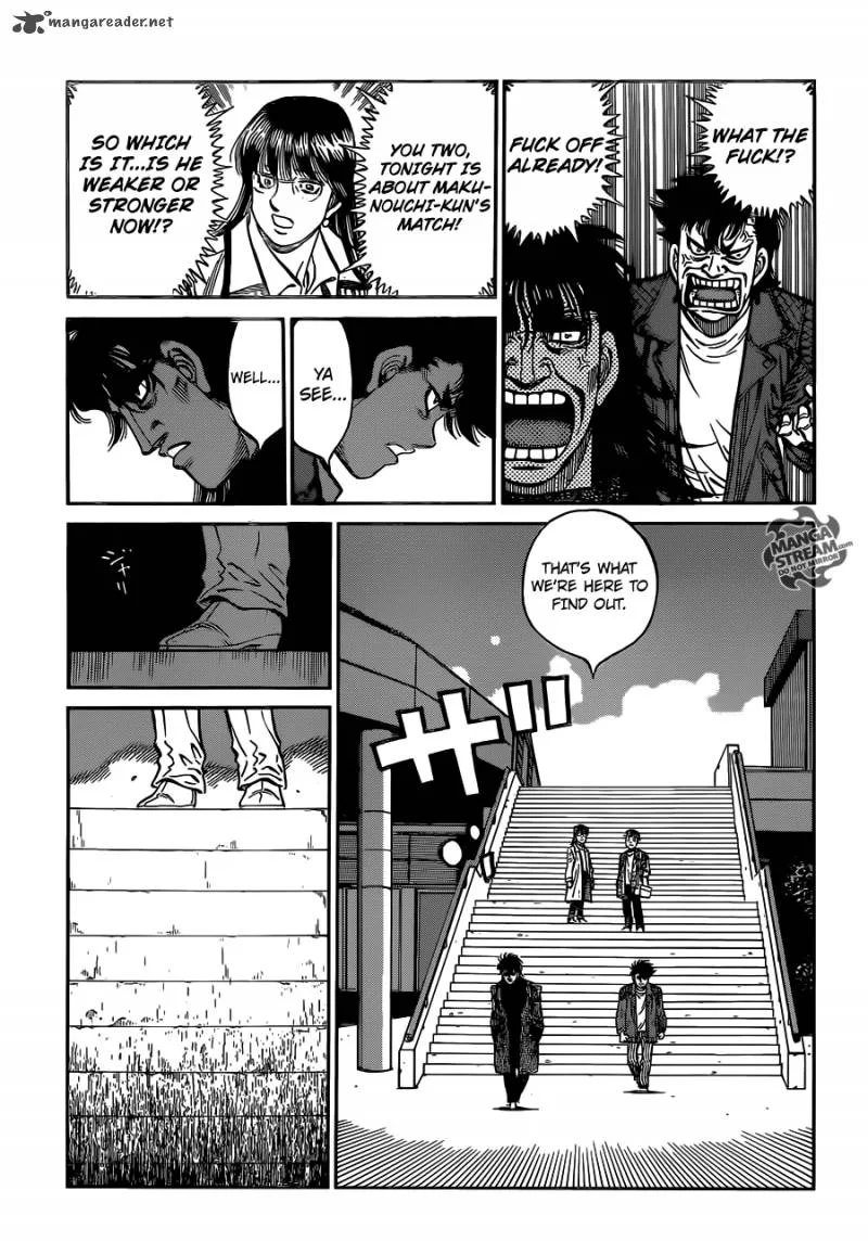Hajime no Ippo Chapter 1021 page 16