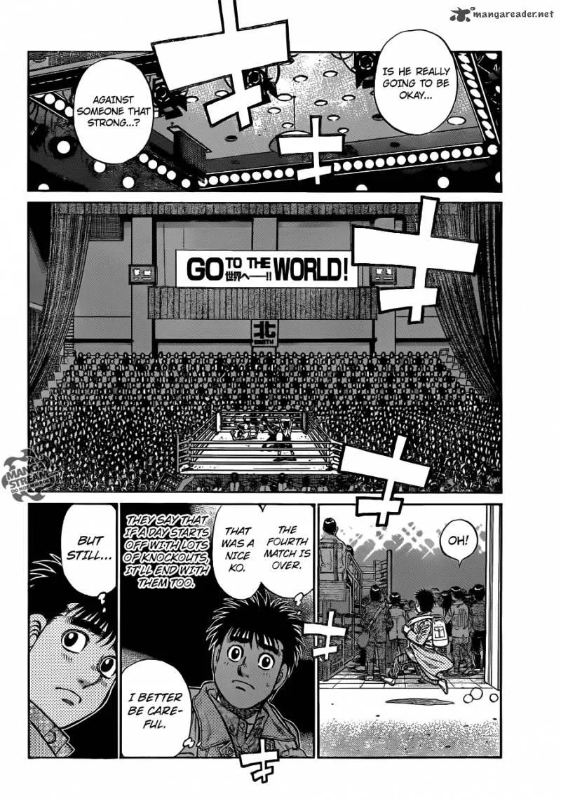 Hajime no Ippo Chapter 1022 page 3