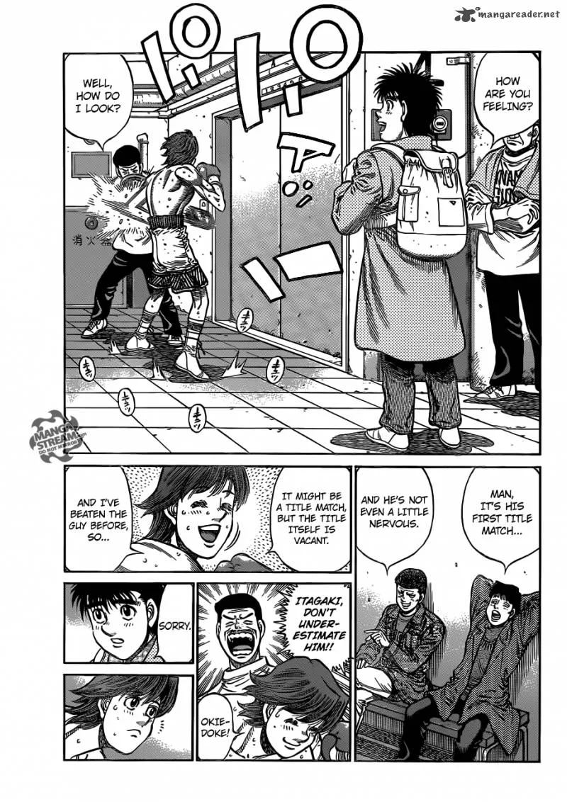 Hajime no Ippo Chapter 1022 page 6