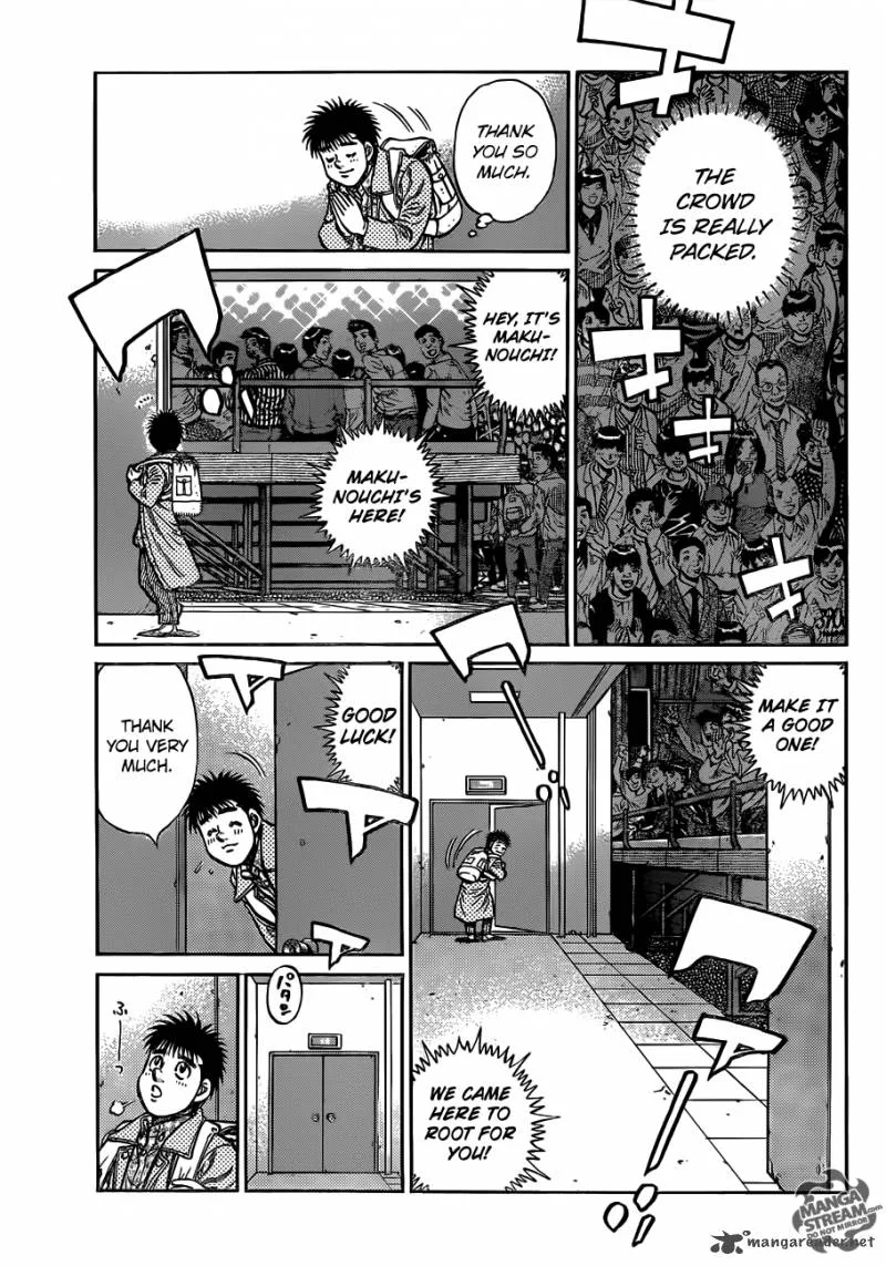 Hajime no Ippo Chapter 1022 page 4
