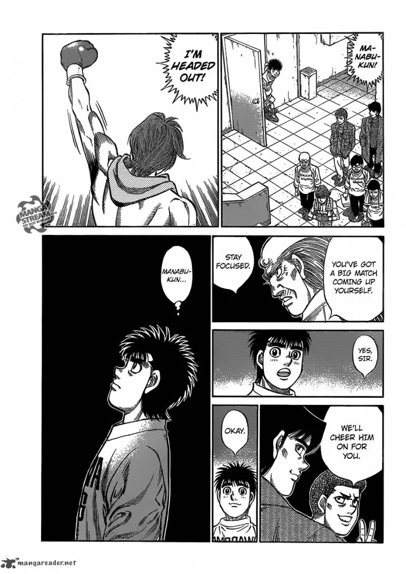 Hajime no Ippo Chapter 1022 page 14