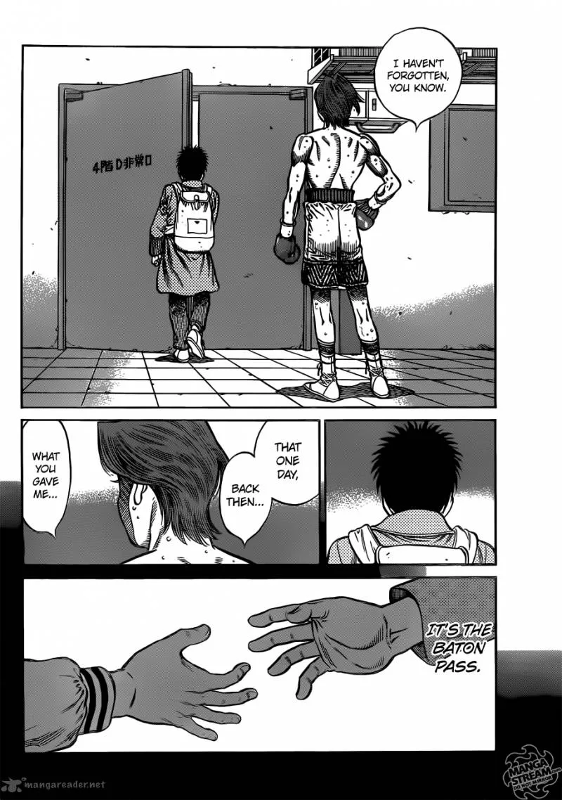Hajime no Ippo Chapter 1022 page 9