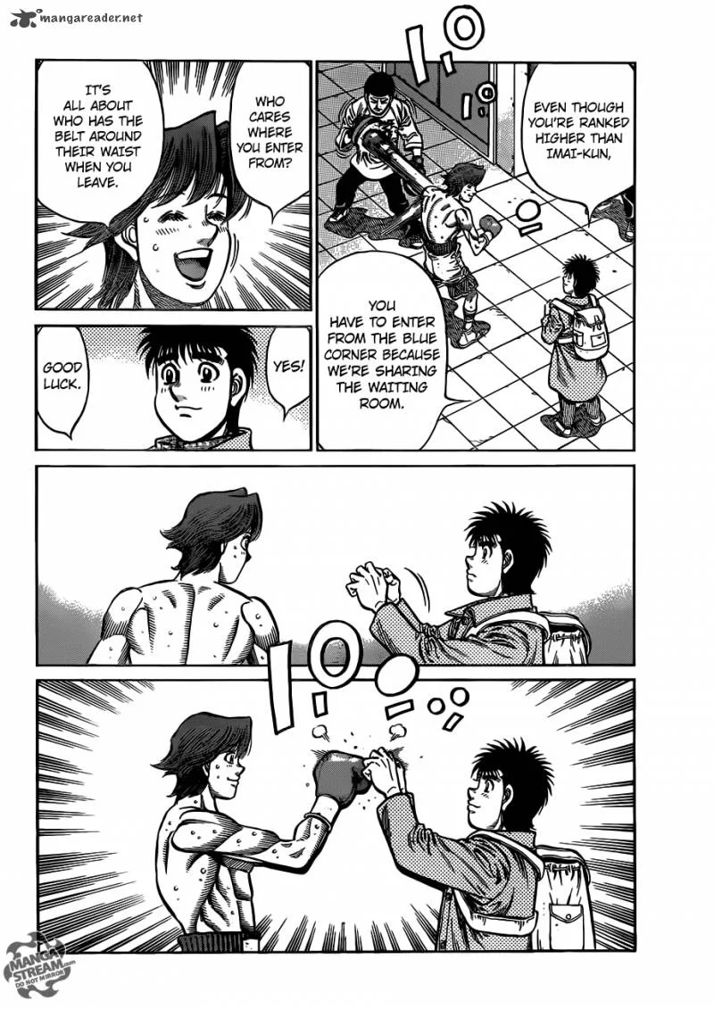 Hajime no Ippo Chapter 1022 page 7