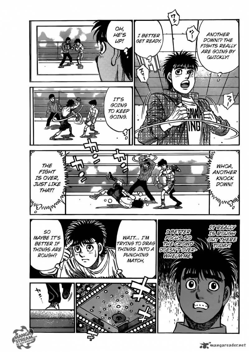 Hajime no Ippo Chapter 1022 page 12