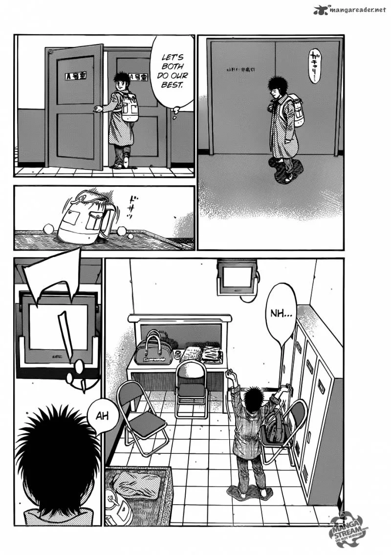 Hajime no Ippo Chapter 1022 page 11