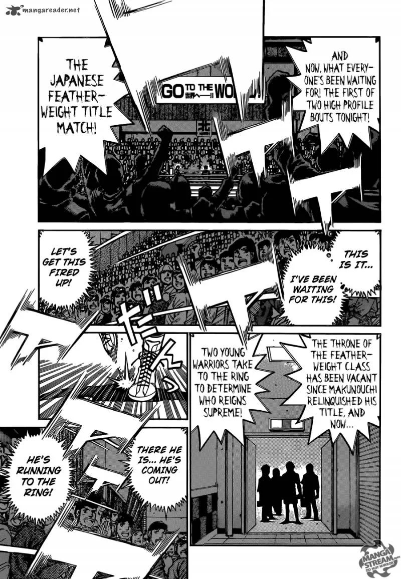 Hajime no Ippo Chapter 1022 page 16