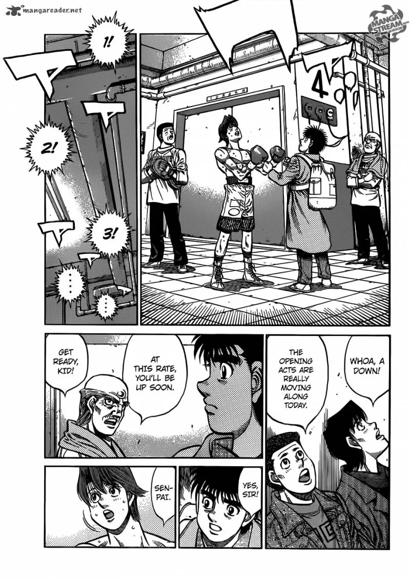 Hajime no Ippo Chapter 1022 page 8