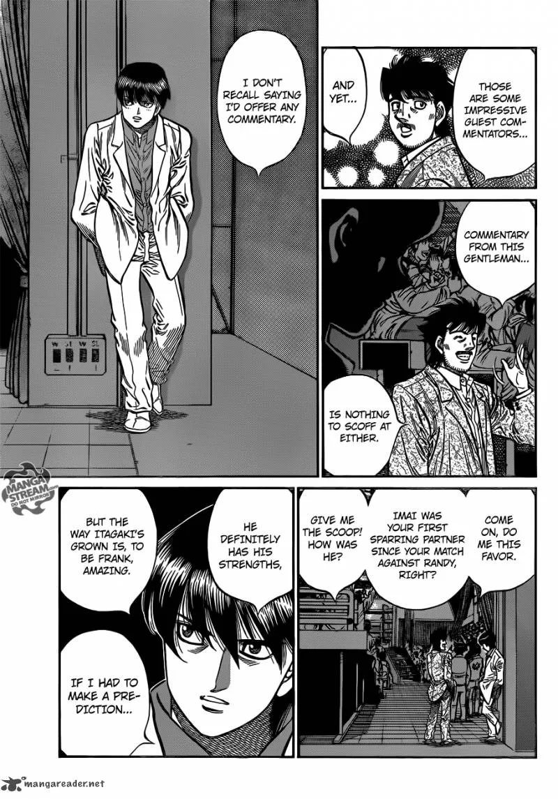 Hajime no Ippo Chapter 1023 page 9