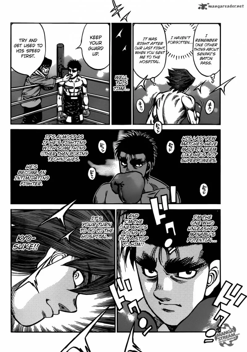 Hajime no Ippo Chapter 1023 page 15