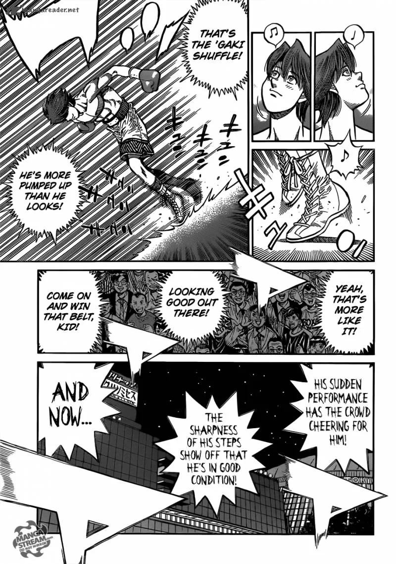 Hajime no Ippo Chapter 1023 page 3