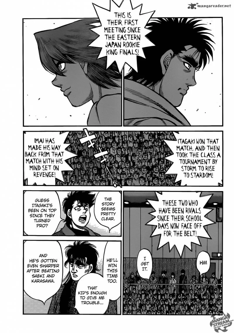 Hajime no Ippo Chapter 1023 page 7