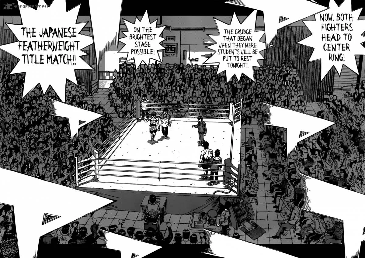 Hajime no Ippo Chapter 1023 page 12