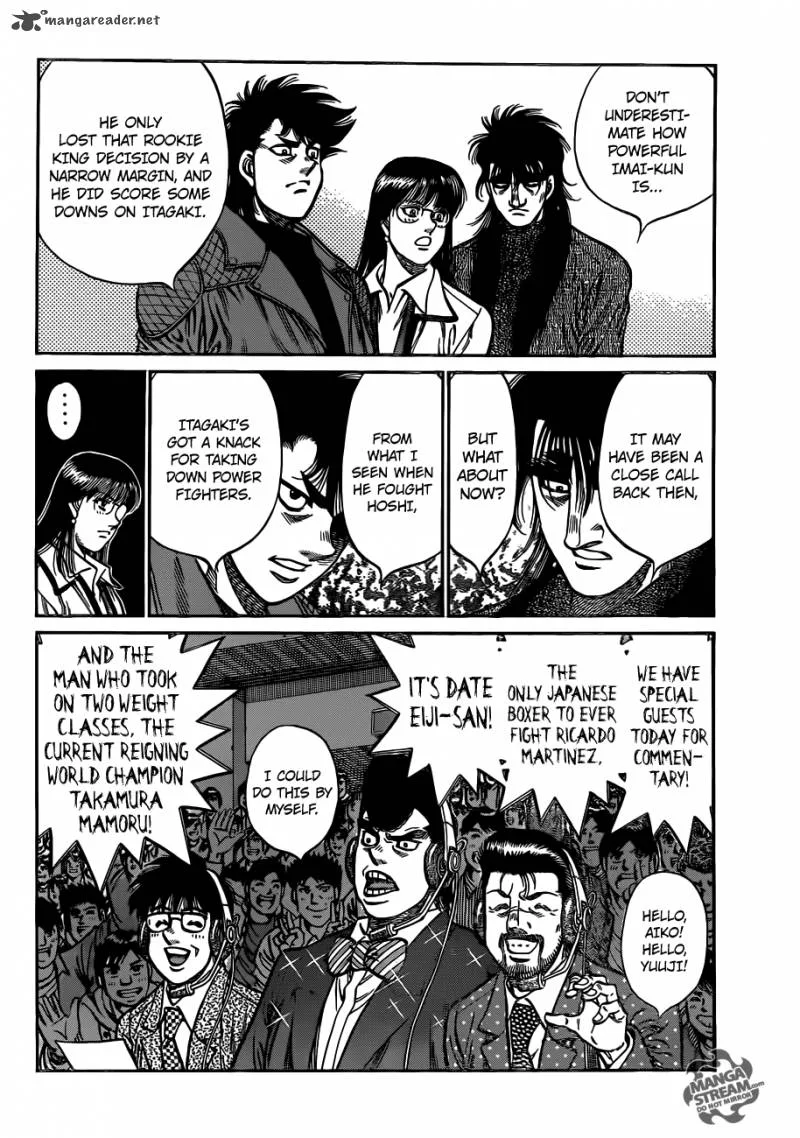 Hajime no Ippo Chapter 1023 page 8
