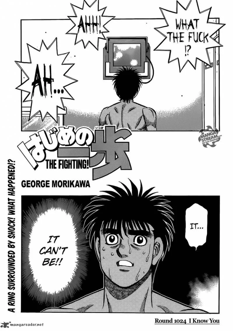 Hajime no Ippo Chapter 1024 page 2
