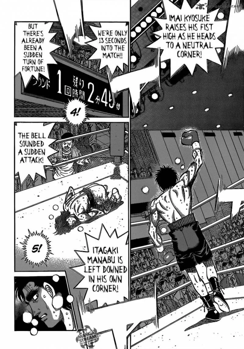 Hajime no Ippo Chapter 1024 page 8