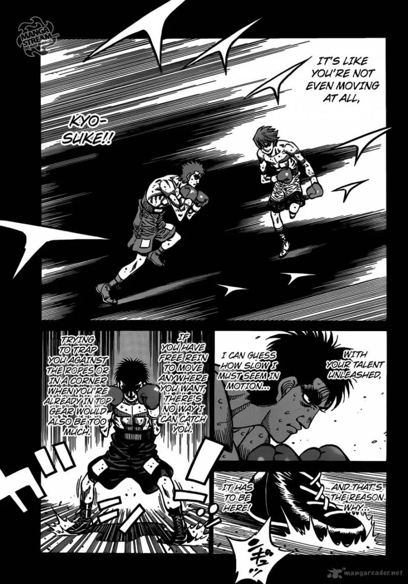 Hajime no Ippo Chapter 1024 page 11