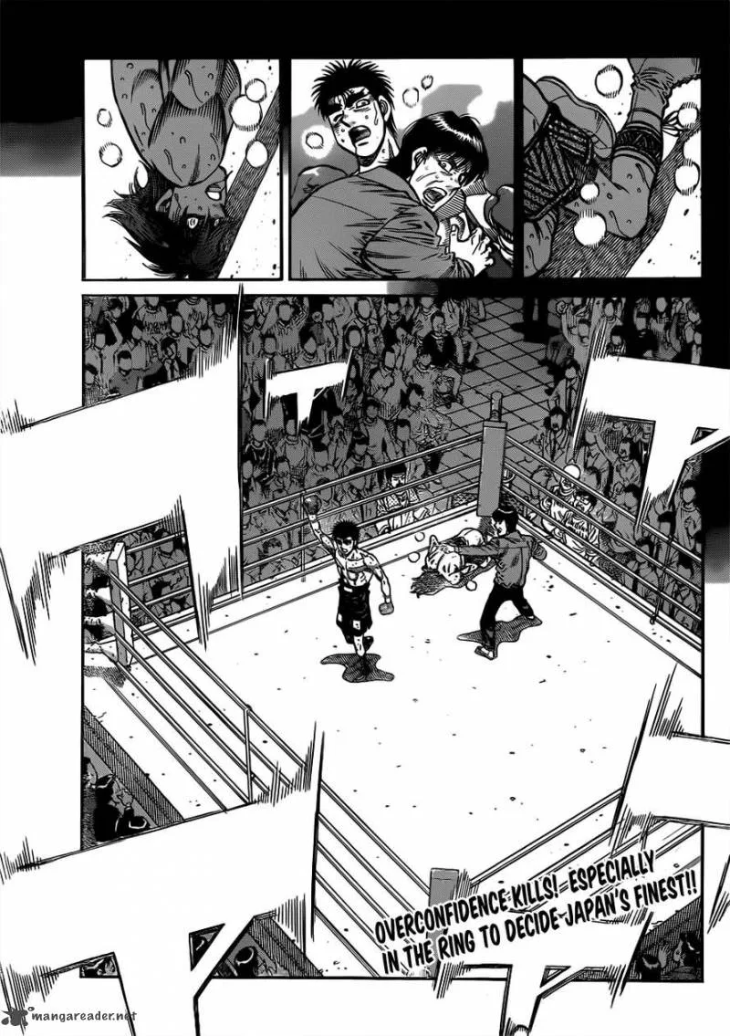 Hajime no Ippo Chapter 1024 page 17