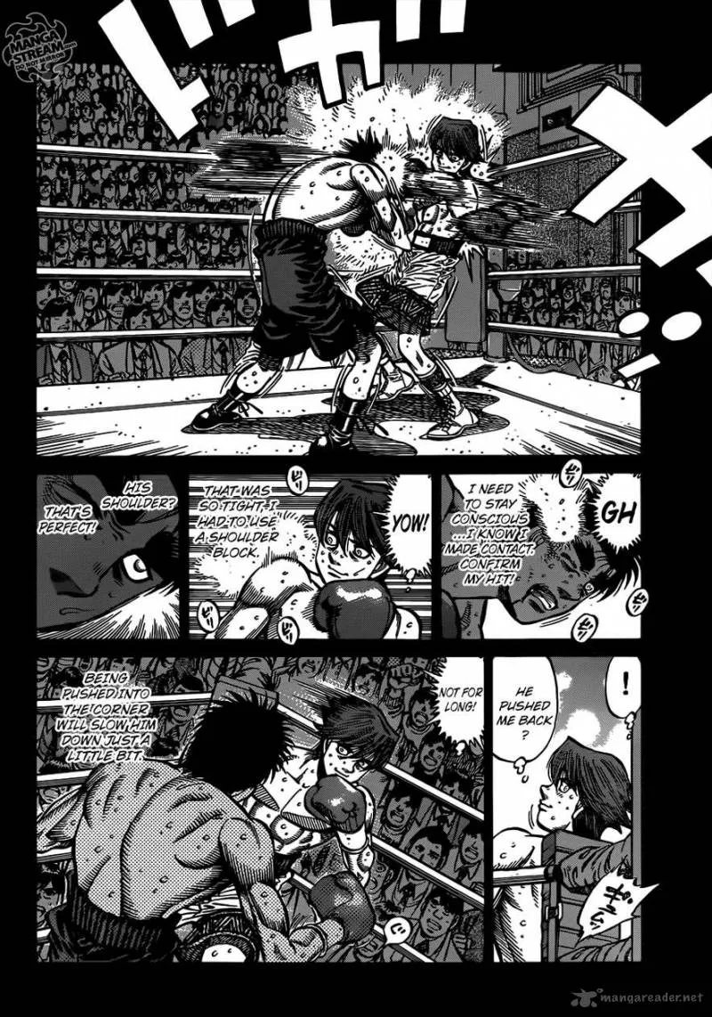 Hajime no Ippo Chapter 1024 page 14