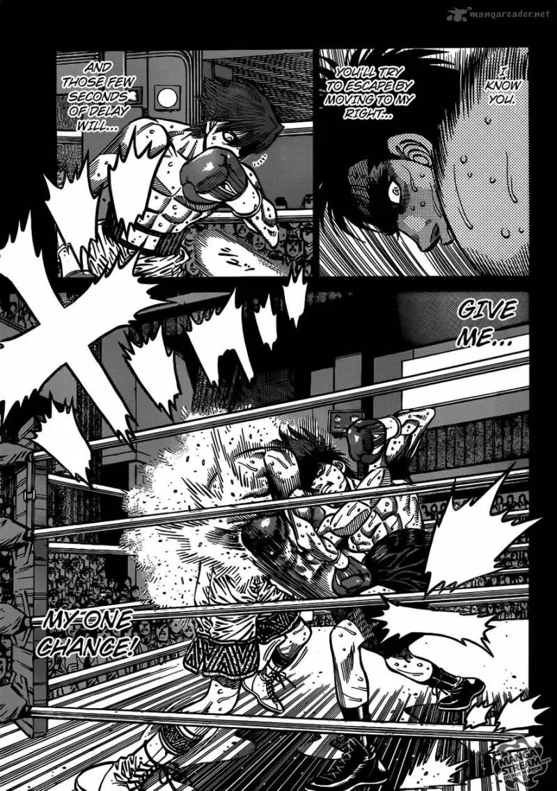 Hajime no Ippo Chapter 1024 page 15