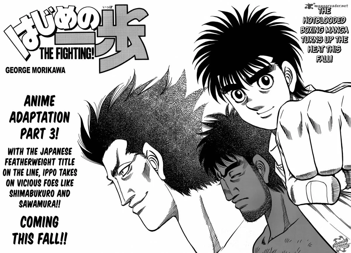 Hajime no Ippo Chapter 1025 page 2