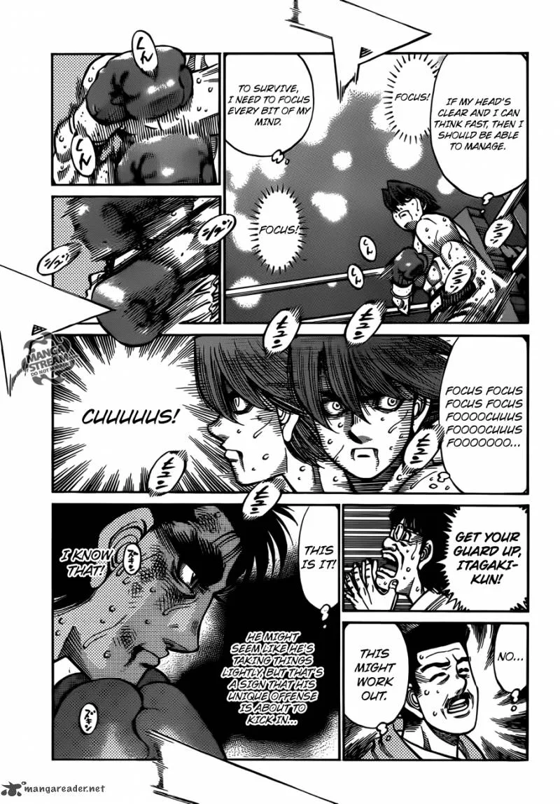 Hajime no Ippo Chapter 1025 page 8