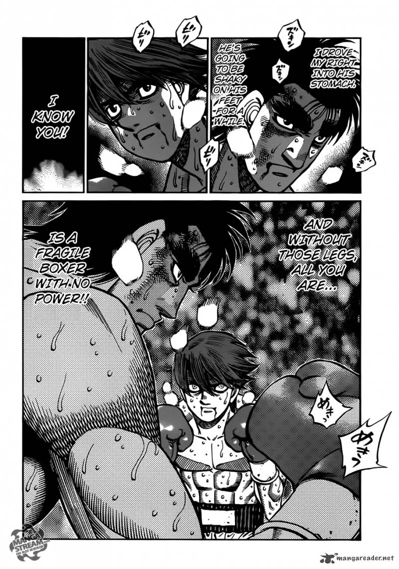Hajime no Ippo Chapter 1025 page 5