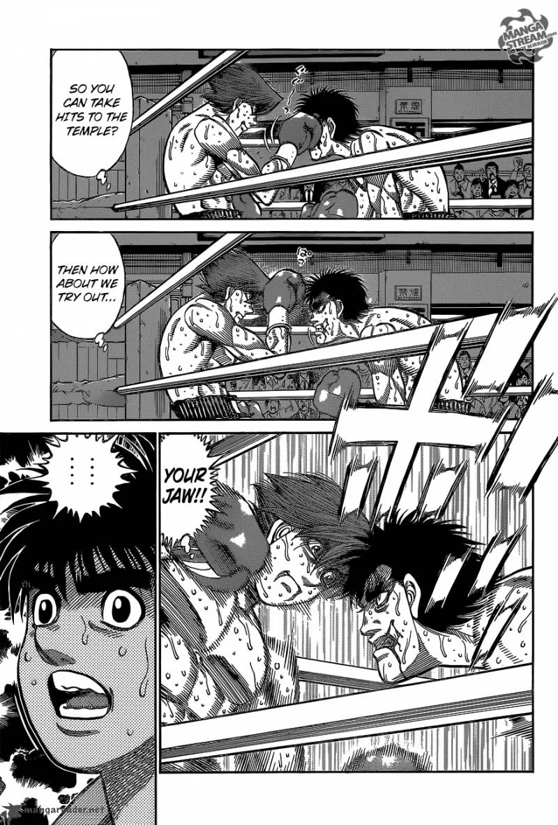 Hajime no Ippo Chapter 1026 page 8