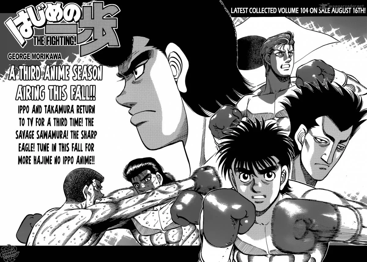 Hajime no Ippo Chapter 1026 page 2