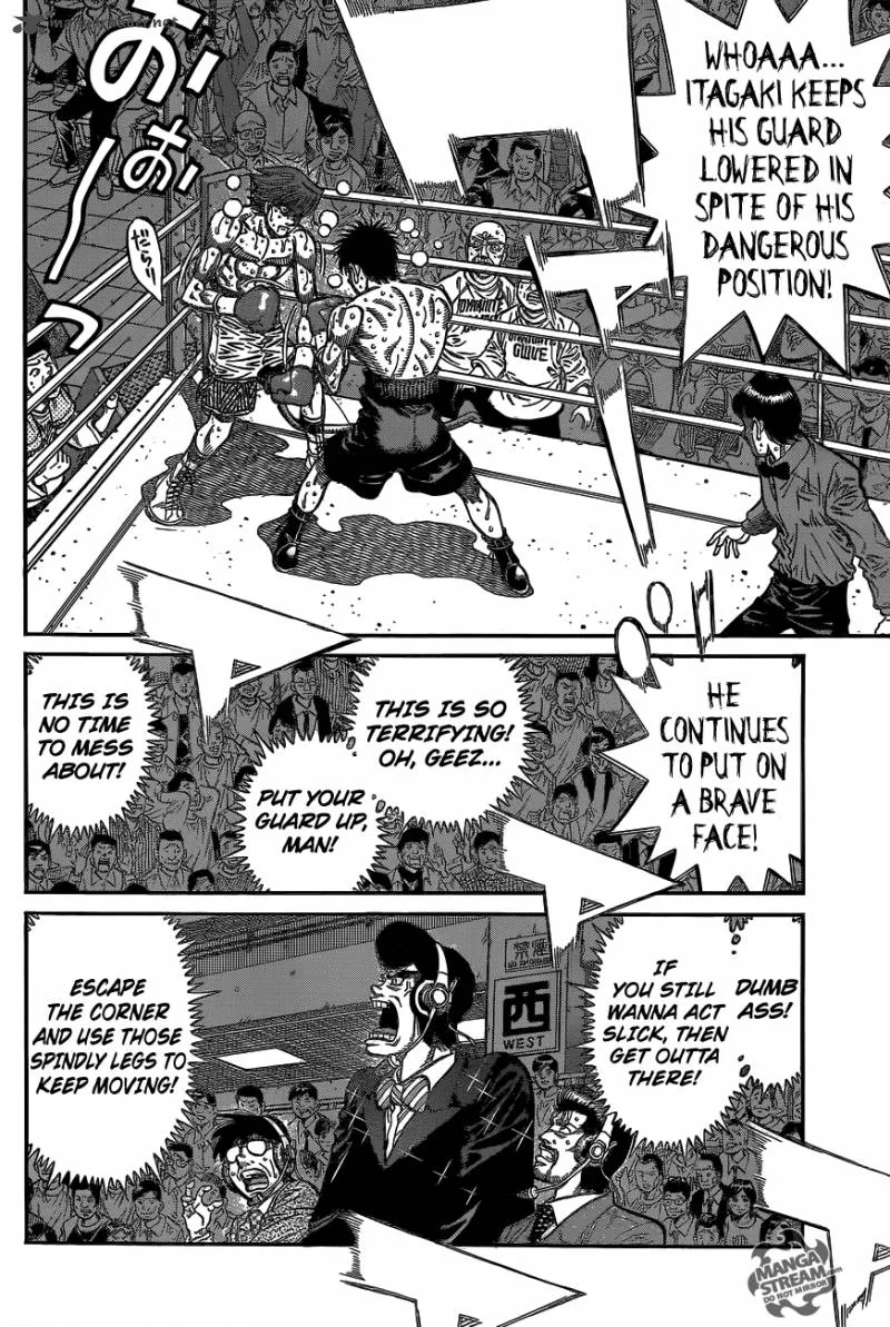 Hajime no Ippo Chapter 1027 page 3
