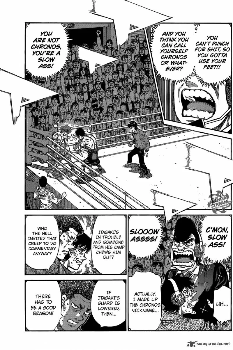 Hajime no Ippo Chapter 1027 page 4