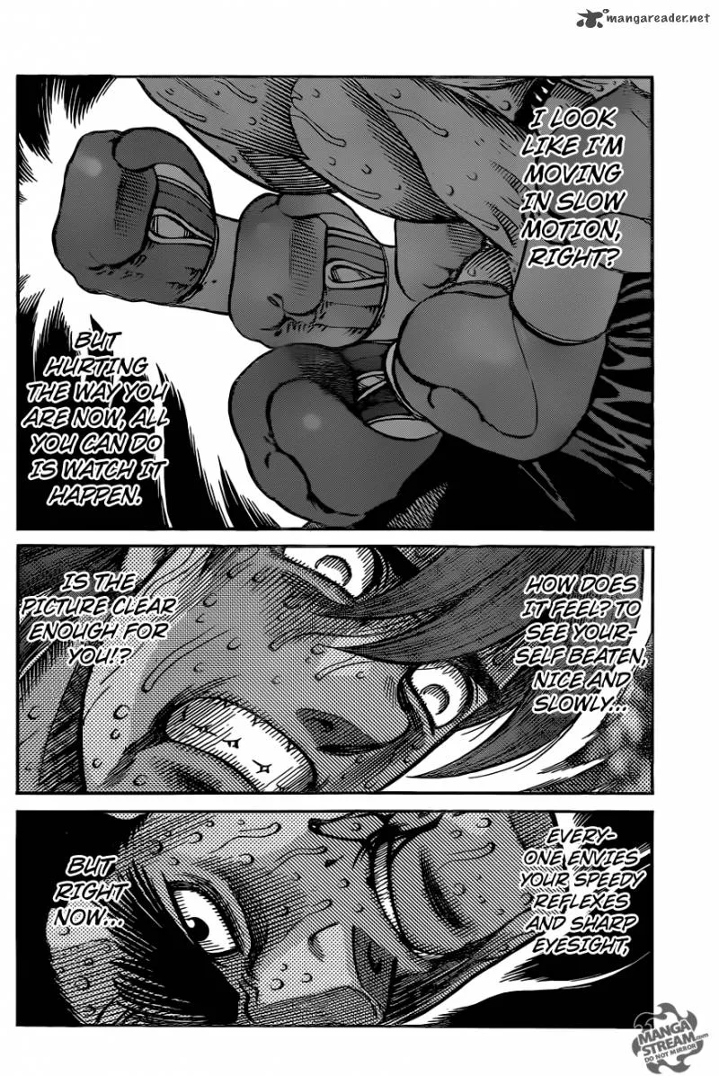 Hajime no Ippo Chapter 1027 page 15