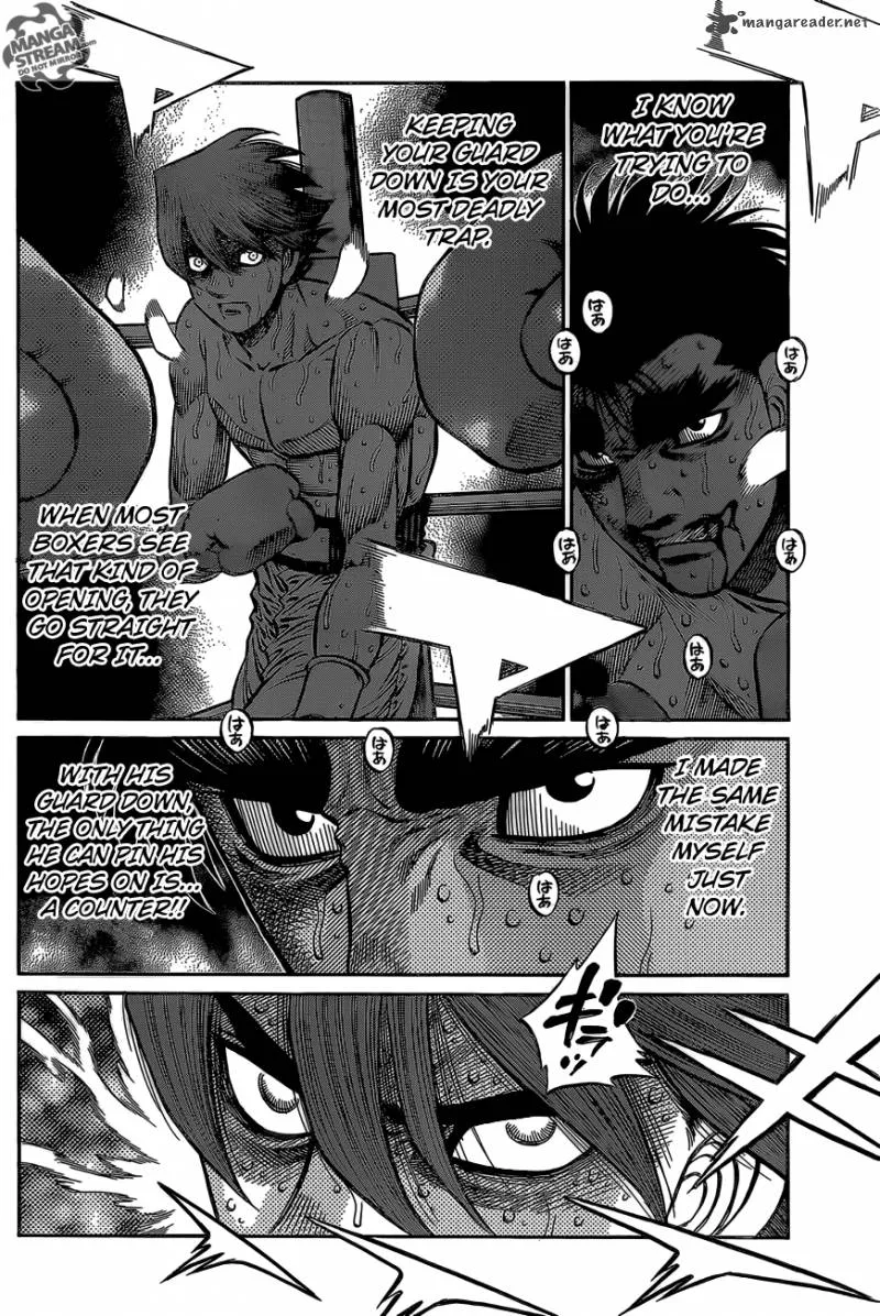 Hajime no Ippo Chapter 1027 page 5