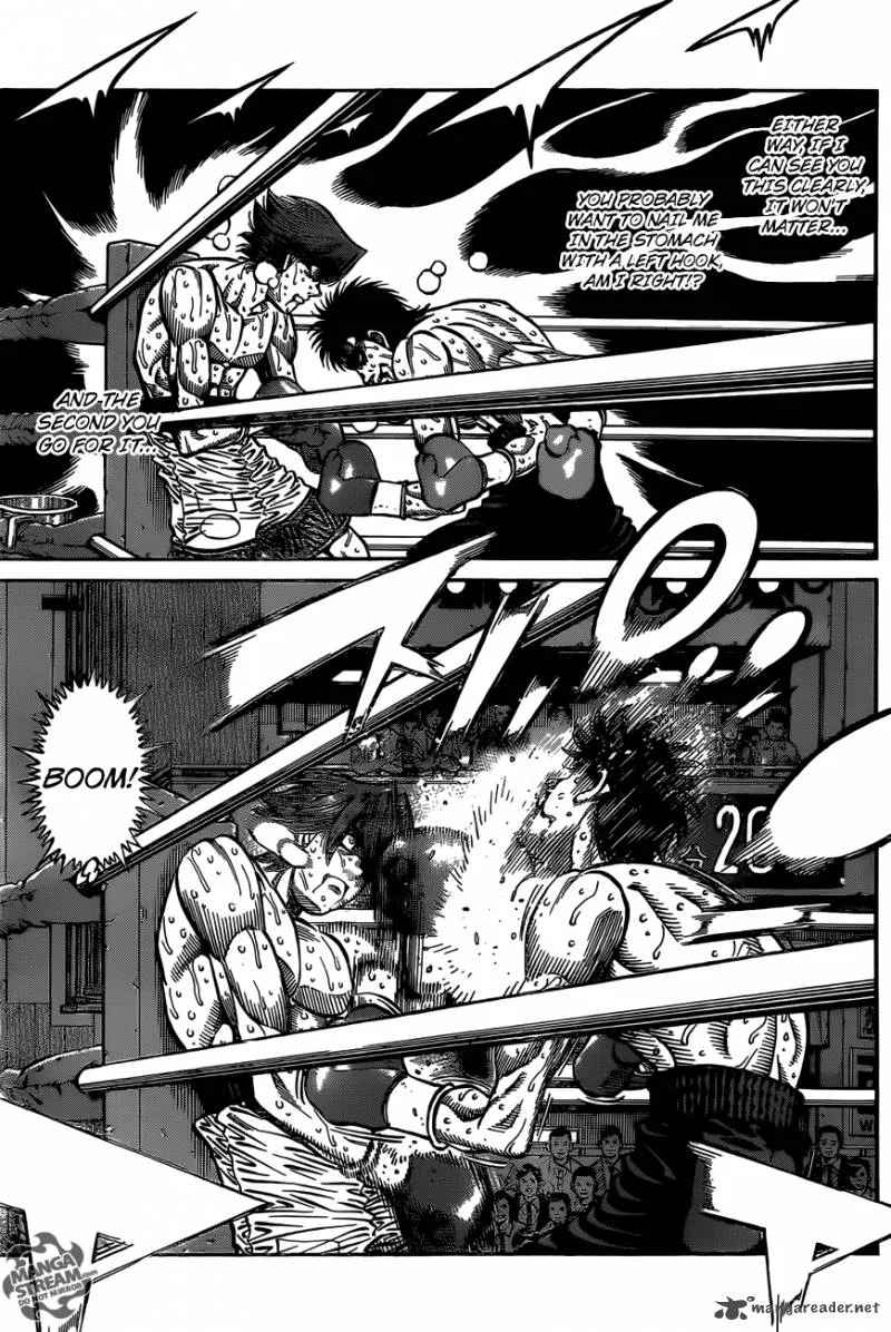 Hajime no Ippo Chapter 1027 page 8