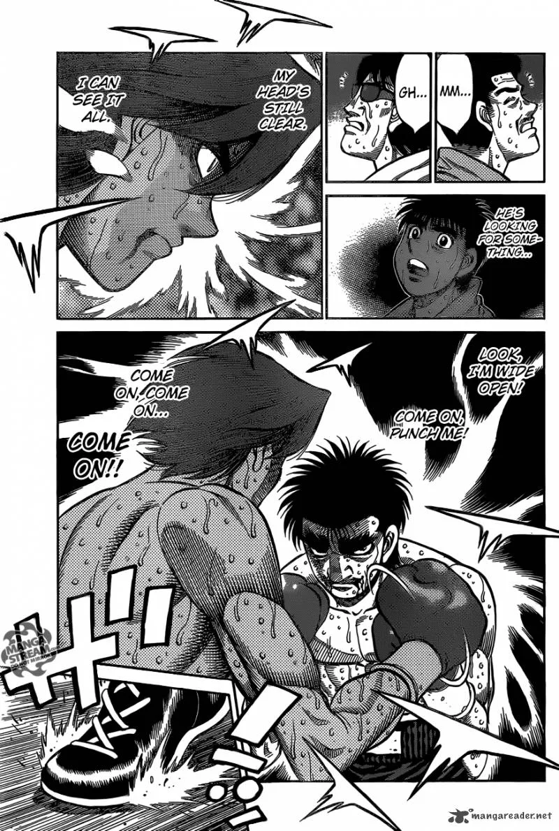 Hajime no Ippo Chapter 1027 page 6
