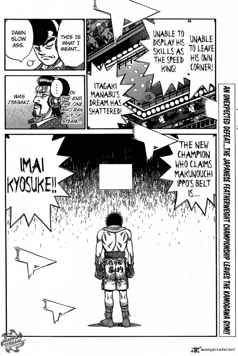 Hajime no Ippo Chapter 1028 page 17