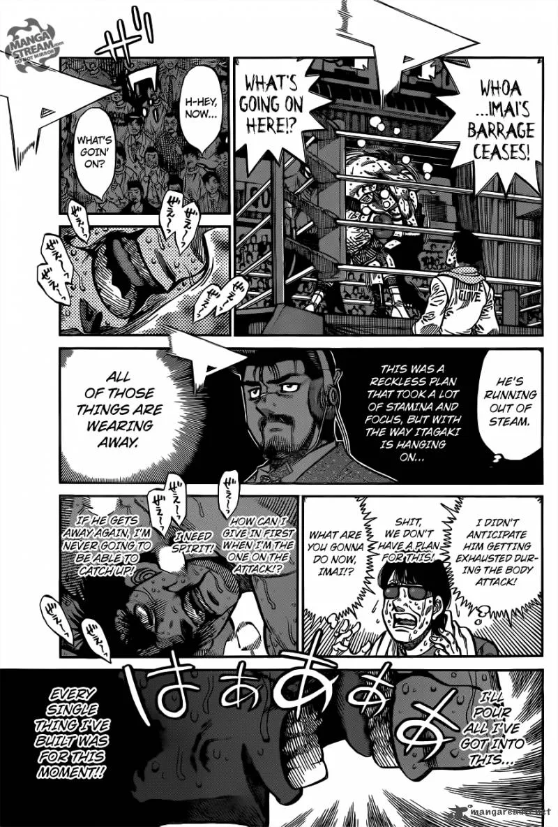Hajime no Ippo Chapter 1028 page 6