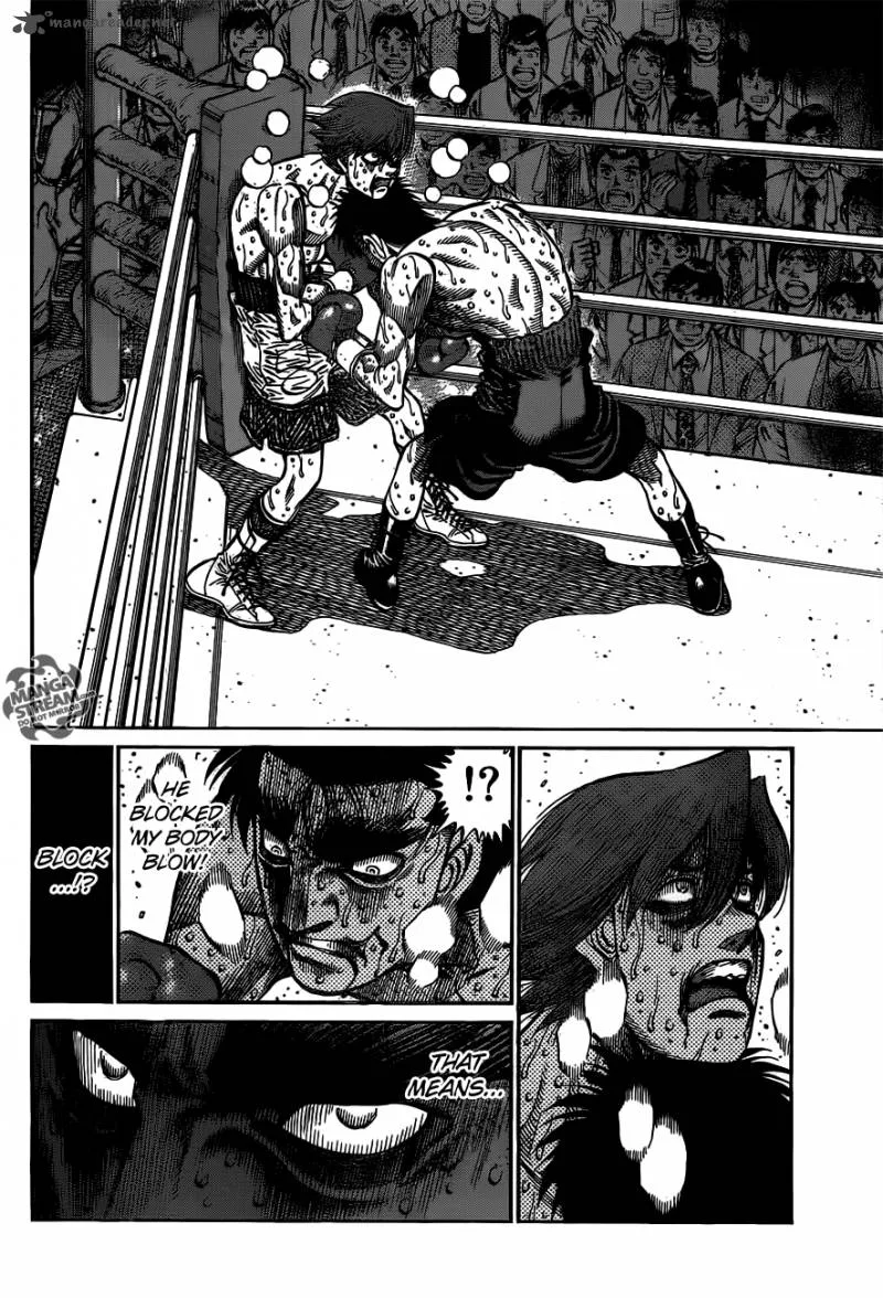 Hajime no Ippo Chapter 1028 page 9