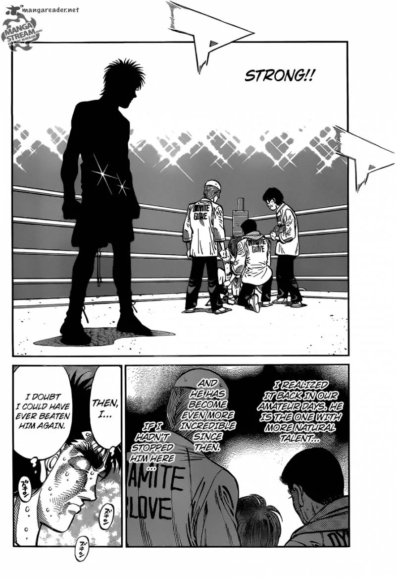 Hajime no Ippo Chapter 1029 page 4