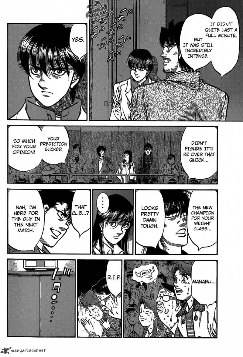 Hajime no Ippo Chapter 1029 page 8