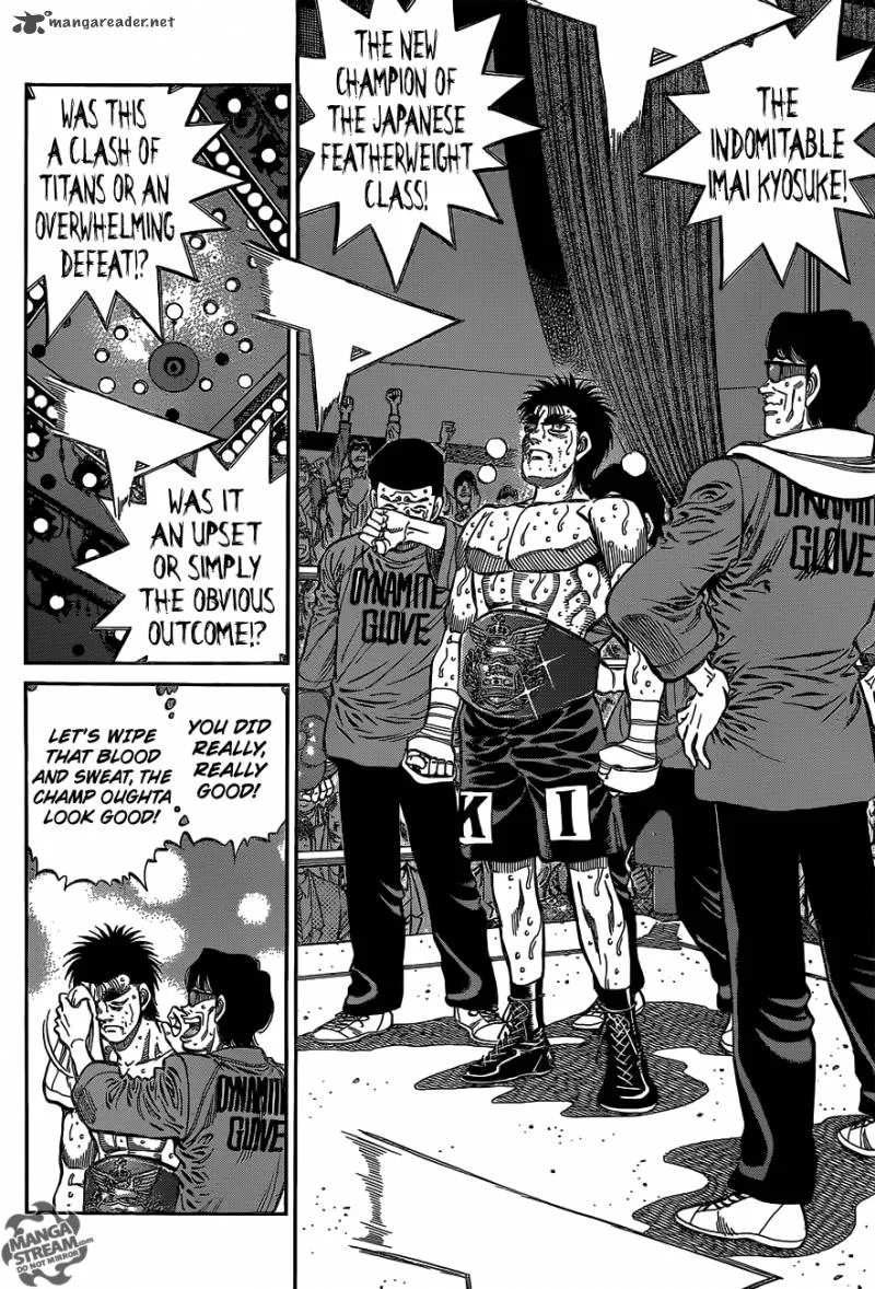 Hajime no Ippo Chapter 1029 page 2