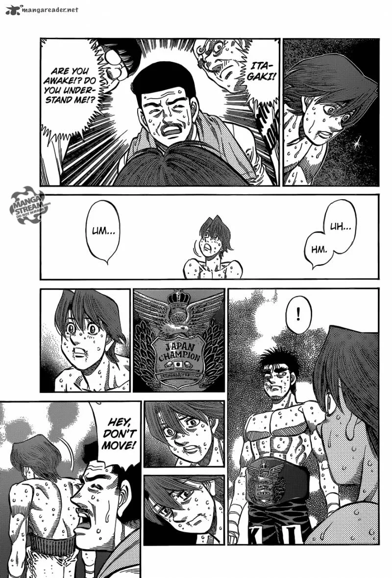 Hajime no Ippo Chapter 1029 page 5