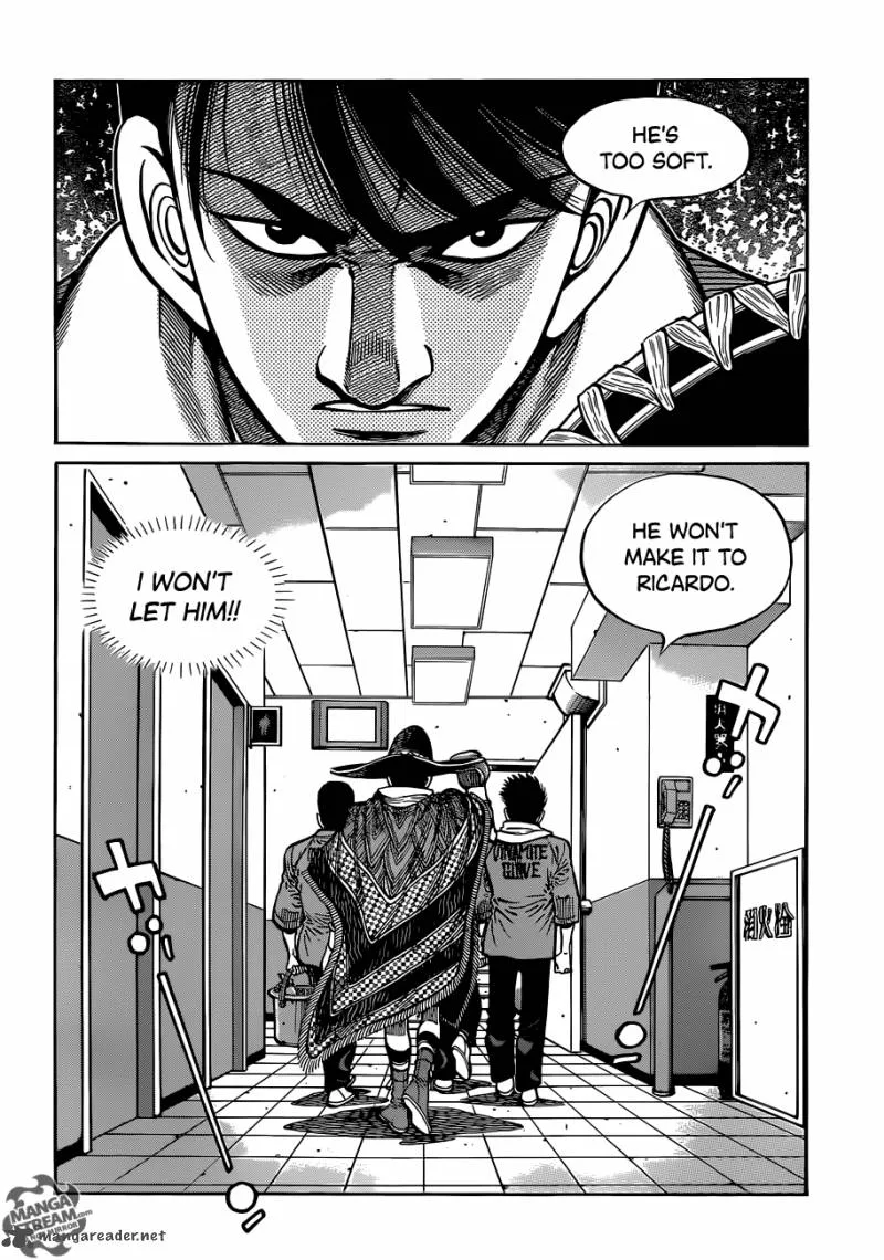 Hajime no Ippo Chapter 1030 page 12