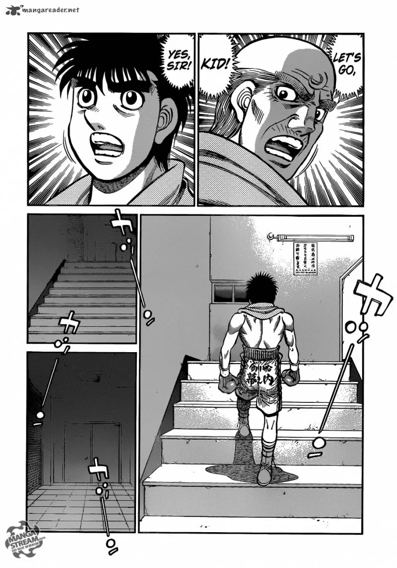 Hajime no Ippo Chapter 1030 page 14