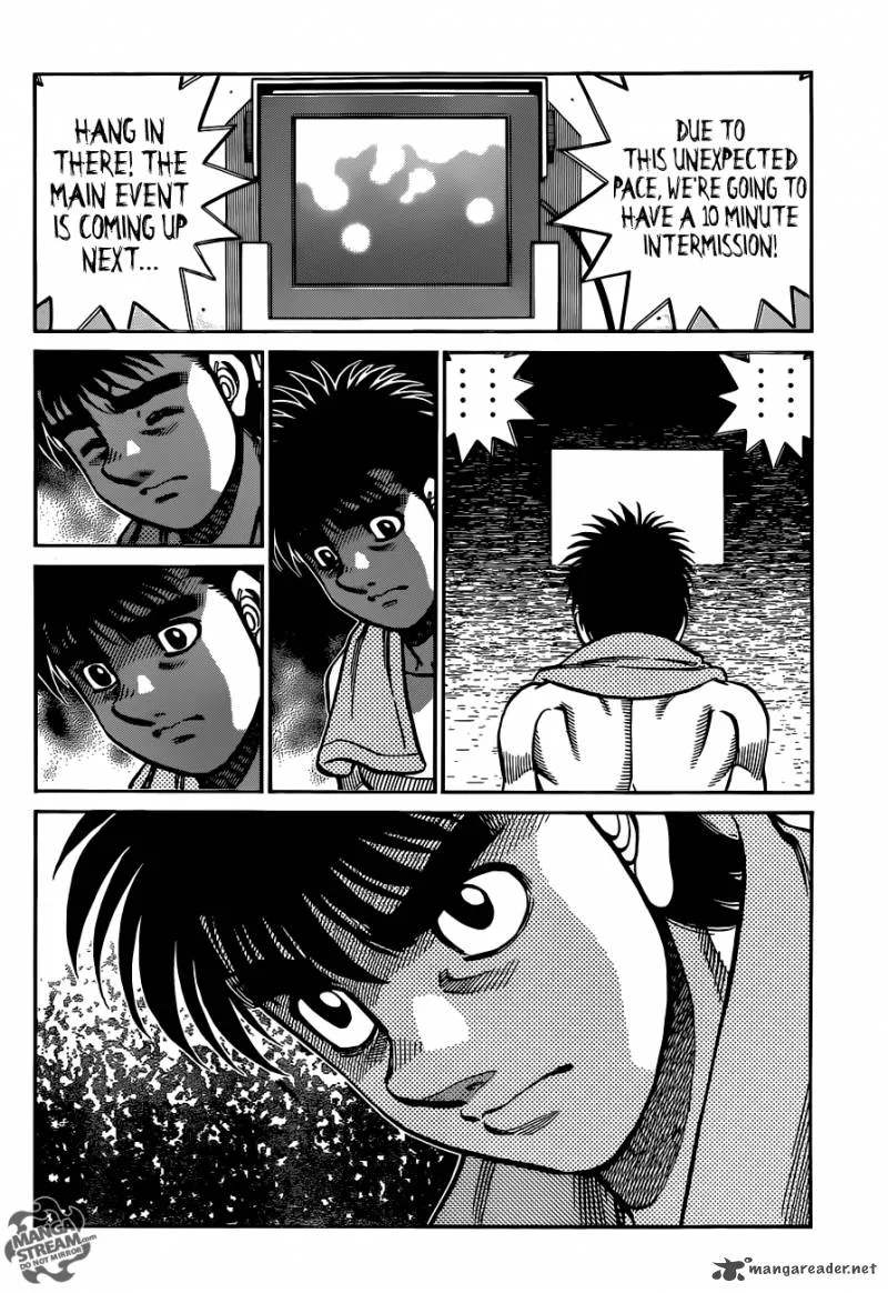 Hajime no Ippo Chapter 1030 page 2