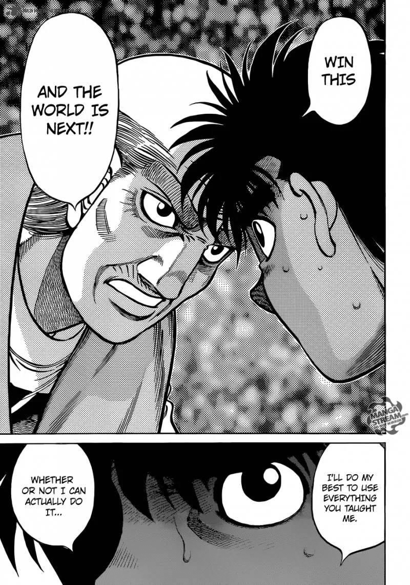 Hajime no Ippo Chapter 1030 page 9