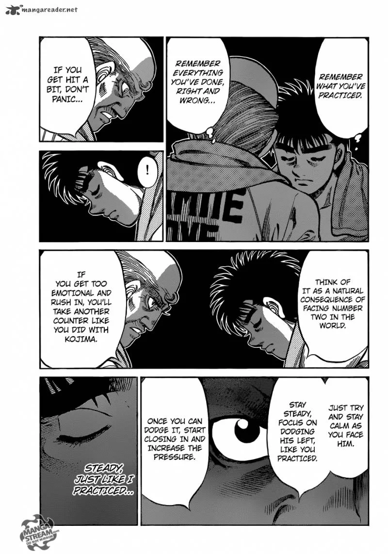 Hajime no Ippo Chapter 1030 page 7