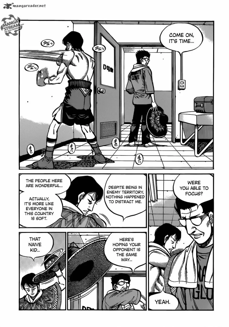 Hajime no Ippo Chapter 1030 page 11